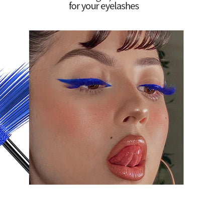1PC Colorful Eyelash Mascara EyeLashes Extension Curling Lengthen White Purple