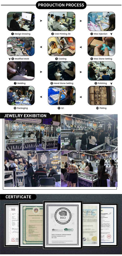 ICEBLING Iced Out Moissanite Tennis Chain Men Women Hip Hop Jewelry 925 Silver VVS Necklace with GRA Certificate