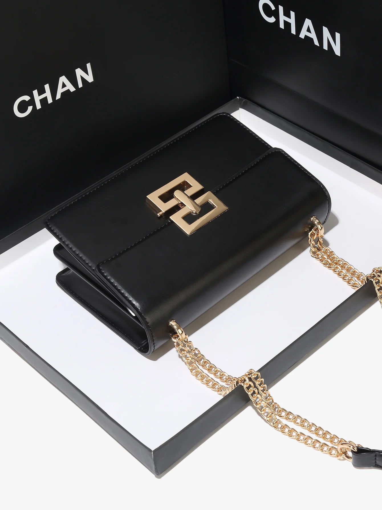 Belt decoration flip cover handbag crossbody bag