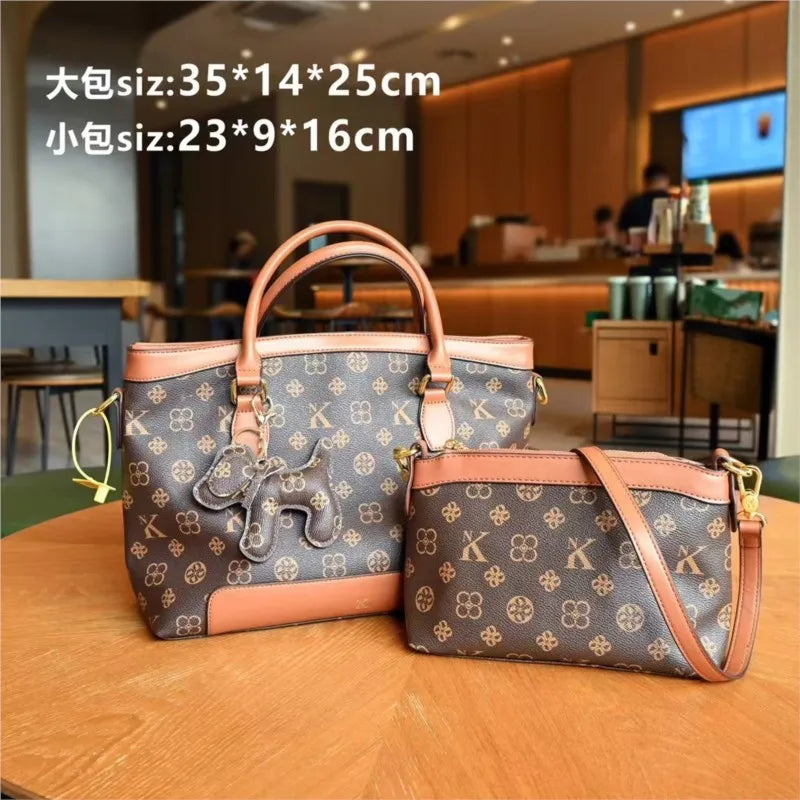 Light luxury brand women's bag fashionable, versatile and high-end handbag with large capacity
