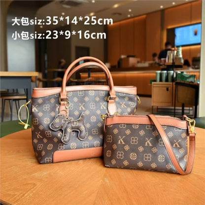Light luxury brand women's bag fashionable, versatile and high-end handbag with large capacity