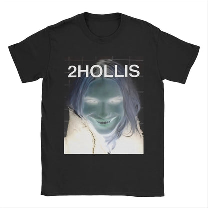 Awesome I Love 2Hollis T-Shirts Men Round Collar Cotton T Shirt  Short Sleeve Tees Plus Size Clothes
