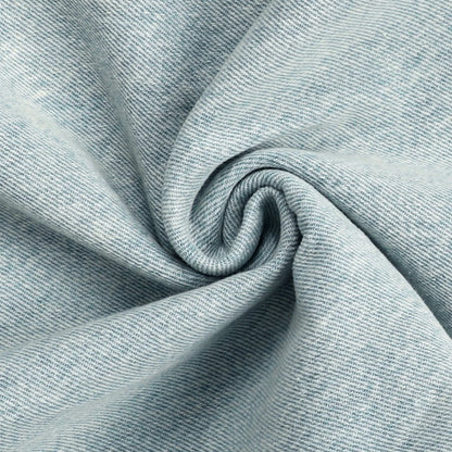 Comfortable Casual Solid Color Sleeveless Jeans Set Loose Long Straight Pants Two Pieces