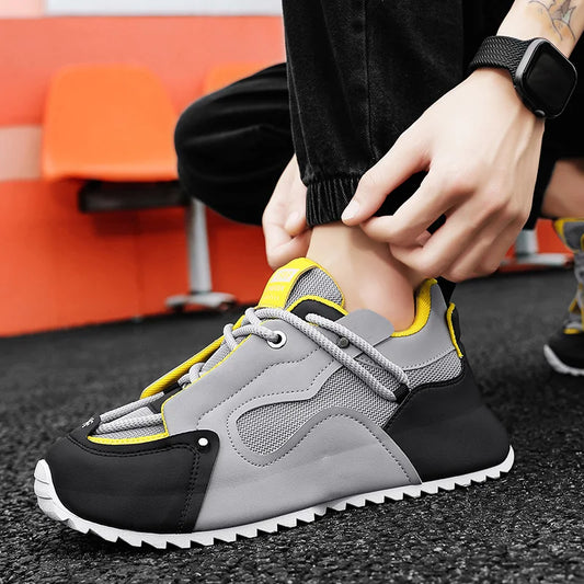Men's breathable and sweat proof soft sole comfortable casual sports shoes