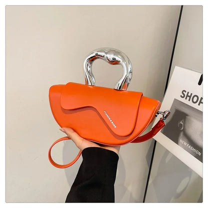 Solid Soft Shoulder Bag High Quality Bags for Women Hasp Interior Compartment Pu Women's Handbag