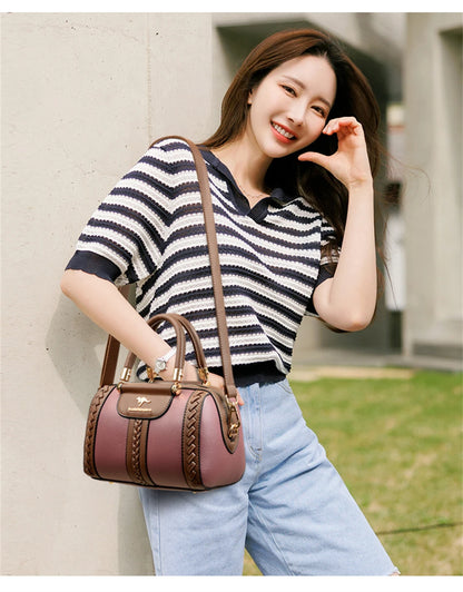 High Quality Leather Designer Shoulder Crossbody Bag New Ladies Messenger Bag