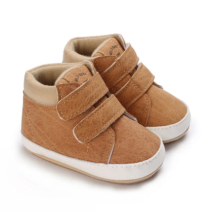 Casual Comfortable Sneakers For Baby Boys, Lightweight Non Slip Walking Shoes For Indoor Outdoor