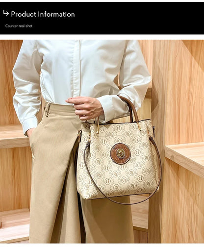 Light luxury brand women's handbag designer's high-quality shoulder bag, fashion