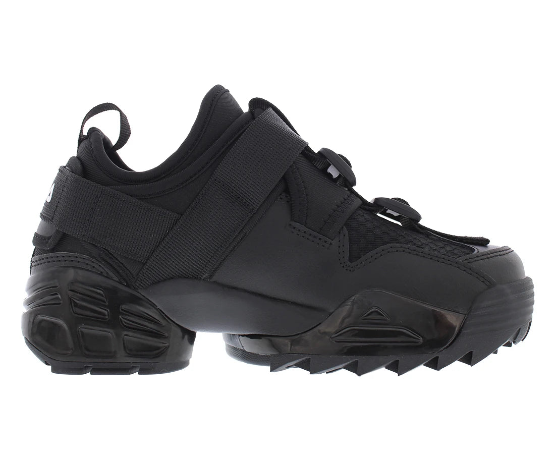 Fila Unit LE Womens Shoes Size 5, Color: Black/Black/White