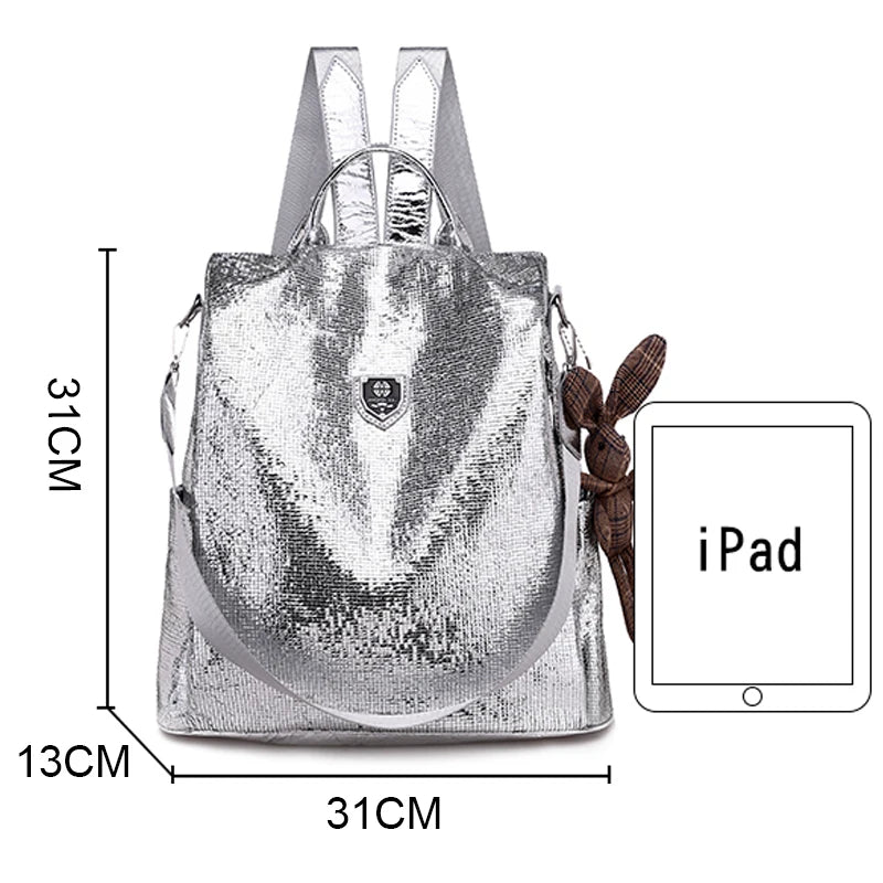Anti Theft Women Backpacks Large Capacity Soft Leather Casual Shoulder Bag Bagpack