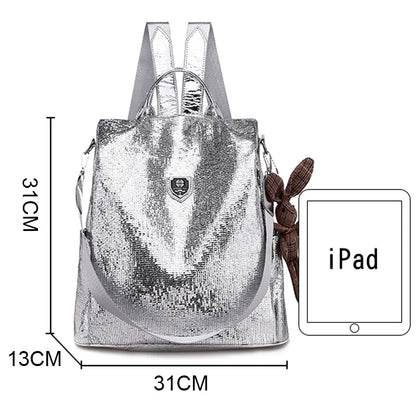 Anti Theft Women Backpacks Large Capacity Soft Leather Casual Shoulder Bag Bagpack