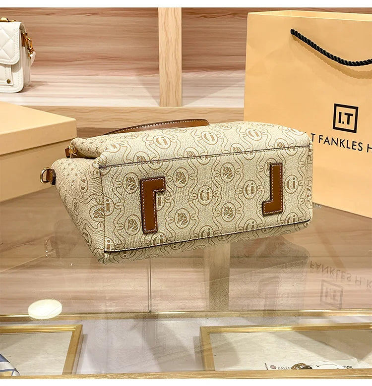 Light luxury brand women's handbag designer's high-quality shoulder bag, fashion