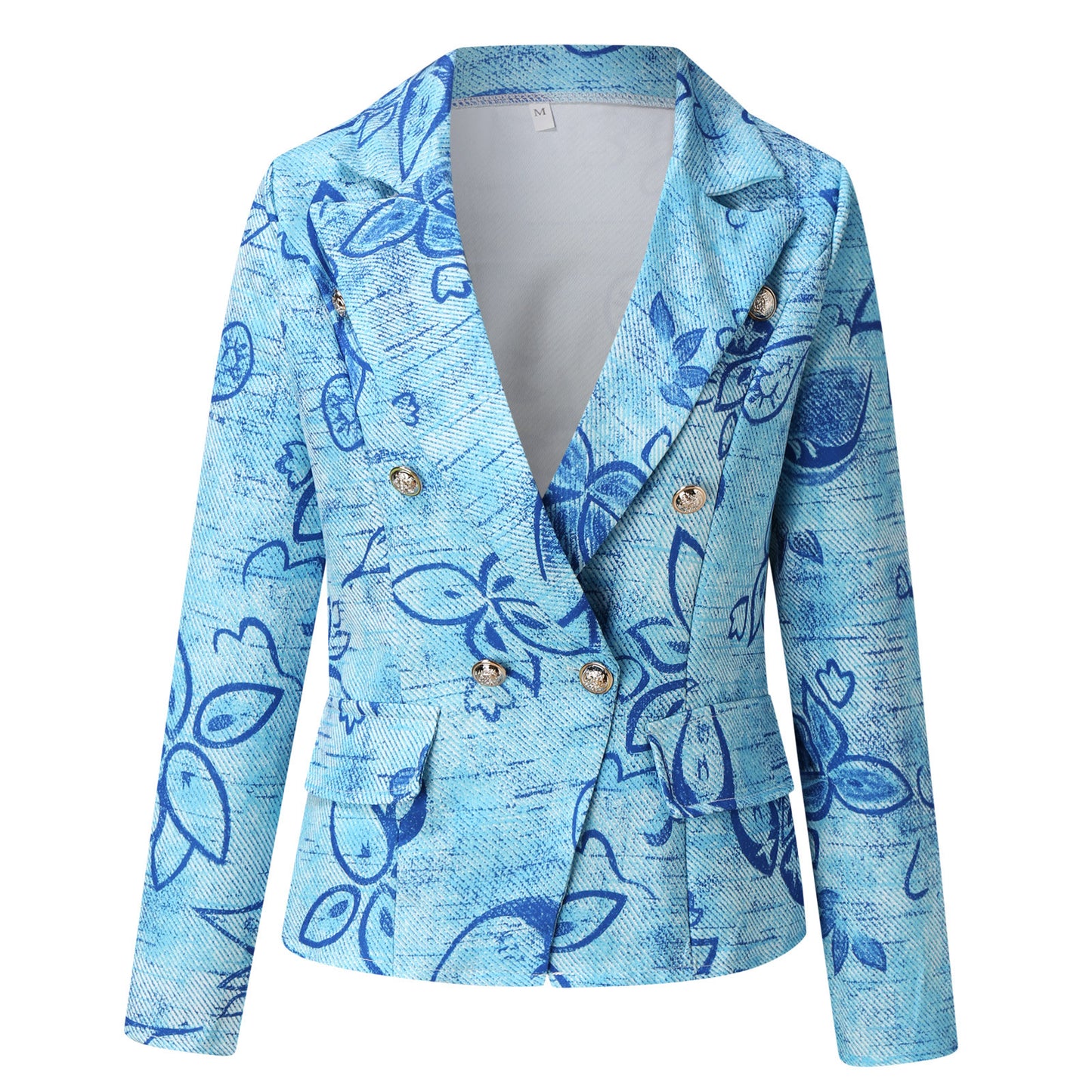 New In Outwears Printed Faux Wool Thin Coat Trench Jacket Ladies Long Overcoat Outwear Fashion Woman Blazer 2022 Abrigo Mujer