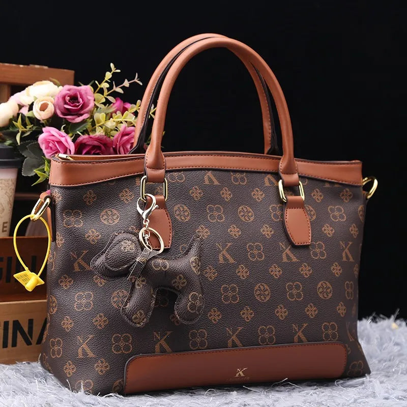 Light luxury brand women's bag fashionable, versatile and high-end handbag with large capacity