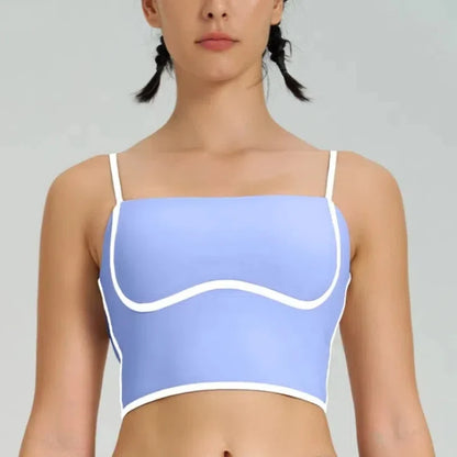 1/2PCS Yoga Set for Women Tennis Outfits Sports Bra Badminton Skirts Workout Sportswear Running Gym Wear Athletic Suits