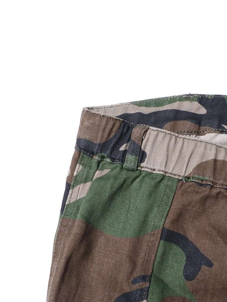 Cargo Jumpsuits Starpless Sleeveless High Waist Spliced Pockets Streetwear Camouflage / S Camouflage / XL ARMYGREEN / S Camouflage / S-Camouflage / XL-ARMYGREEN / S-ARMYGREEN / M-ARMYGREEN / L-ARMYGREEN / XL-Camouflage / M-Camouflage / L-