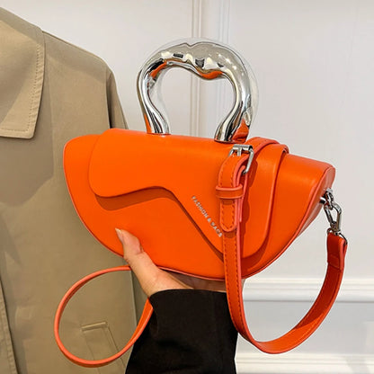 Solid Soft Shoulder Bag High Quality Bags for Women Hasp Interior Compartment Pu Women's Handbag