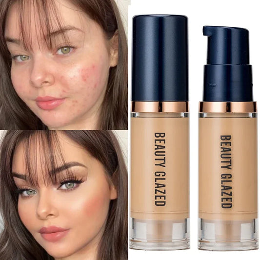 6ml Waterproof Matte Liquid Foundation Long Wear Oil-Control Face Full Coverage