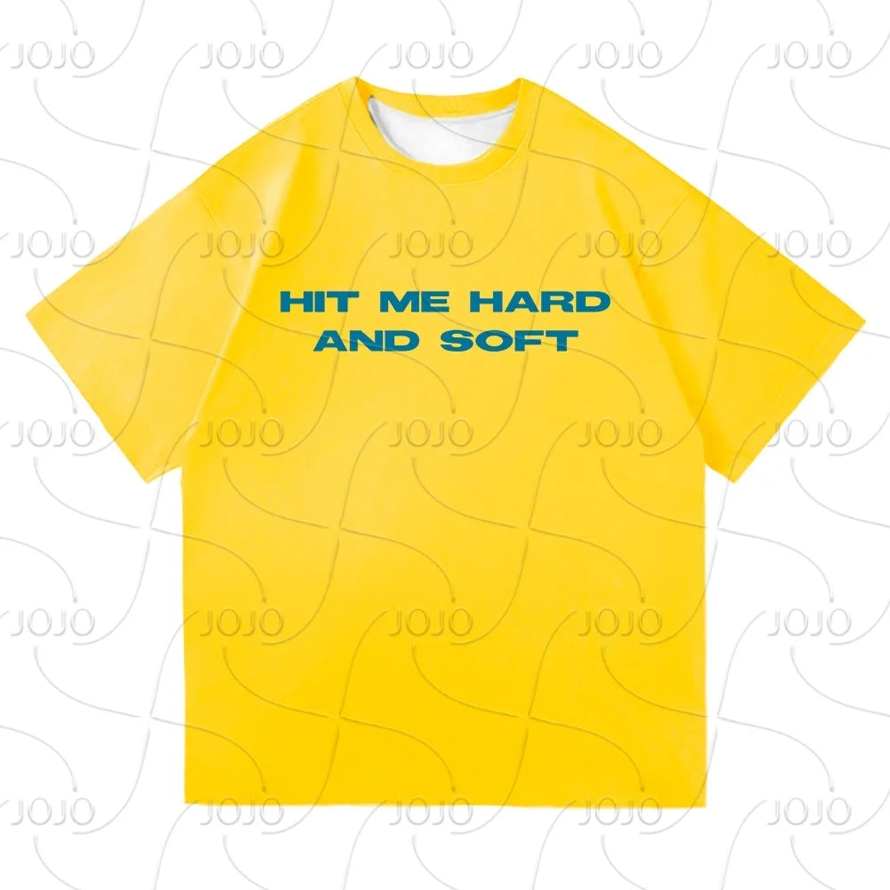 Bilie Eilish Hit Me Hard and Soft 2025 Tour T-Shirt YOU NEED A SEAT Retro Men/women Clothing Retro Harajuku Quick Dry Clothes
