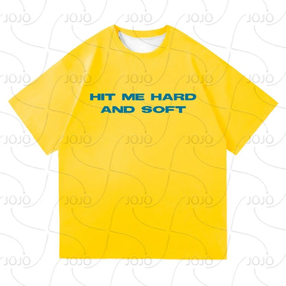 Bilie Eilish Hit Me Hard and Soft 2025 Tour T-Shirt YOU NEED A SEAT Retro Men/women Clothing Retro Harajuku Quick Dry Clothes