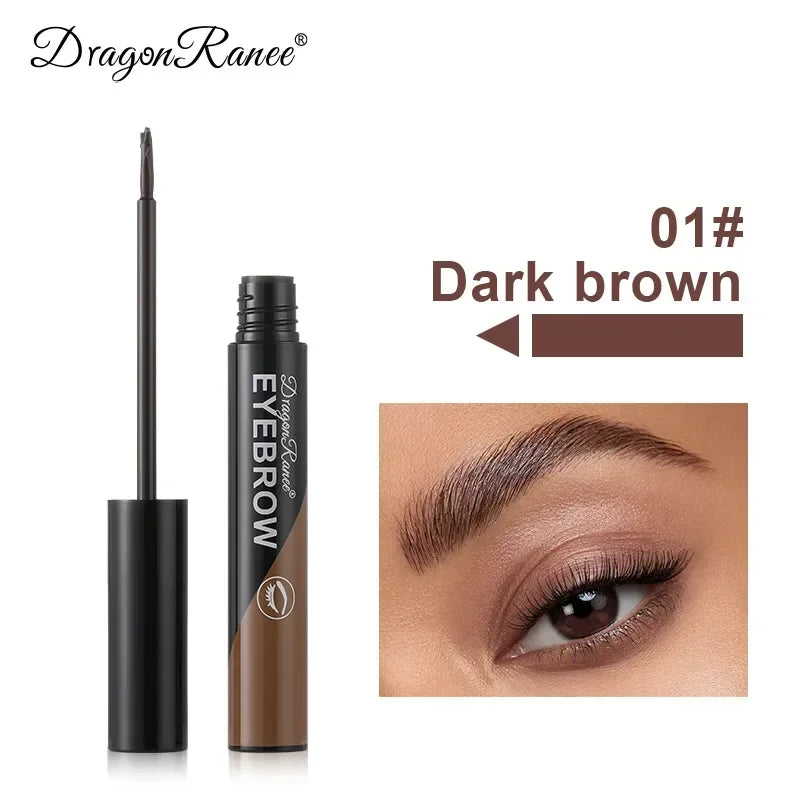 Black Brown Peel-off Eyebrow Gel Tint Makeup Waterproof Lasting Eye Brow Enhancers Liquid Easy Natural Brow Tattoo