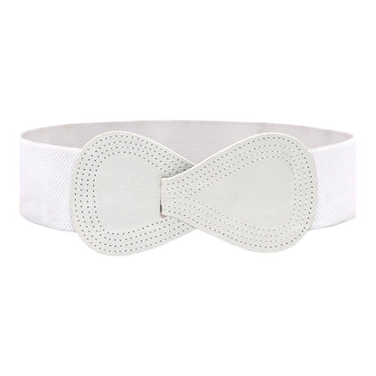 Elastic Belt For Women Fashion Waistband Ladies Stretch Wide Belt