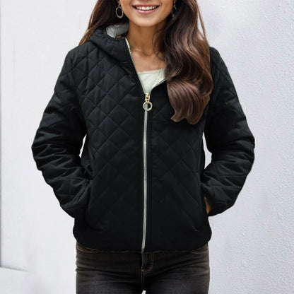 Casual Women'S Warm And Velvet Waist Tooling Jacket Lapel Coat