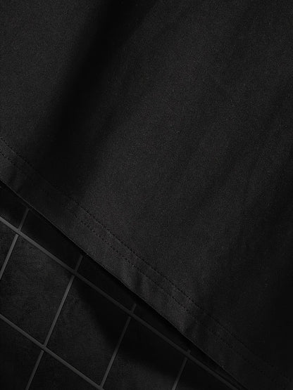 Fun Six Seven 6 7 Meme T-Shirt for Men Women Cotton Relaxed Fit Black Tee with White 617 Number Design Casual