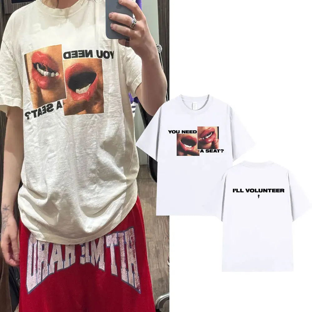 Hit Me Hard and Soft Tour 2024-2025 T Shirt Men Women Fashion Hip Hop T Shirts Cotton Loose Cozy Short Sleeve T-shirts Fans Gift