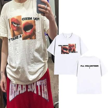 Hit Me Hard and Soft Tour 2024-2025 T Shirt Men Women Fashion Hip Hop T Shirts Cotton Loose Cozy Short Sleeve T-shirts Fans Gift