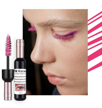 1PC Colorful Eyelash Mascara EyeLashes Extension Curling Lengthen White Purple