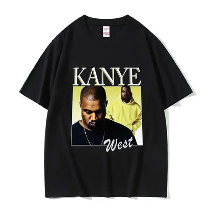 Funny Kanye West Meme T-Shirt Men's Vintage Fashion Hip Hop Rap Style Tshirt Men Women Short Sleeve T Shirt Streetwear