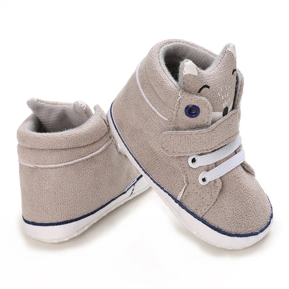 Casual And Fashionable Baby Cartoon Soft Soled Shoes 0-1 Year Old Walking Shoes