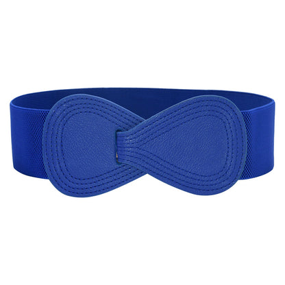 Elastic Belt For Women Fashion Waistband Ladies Stretch Wide Belt