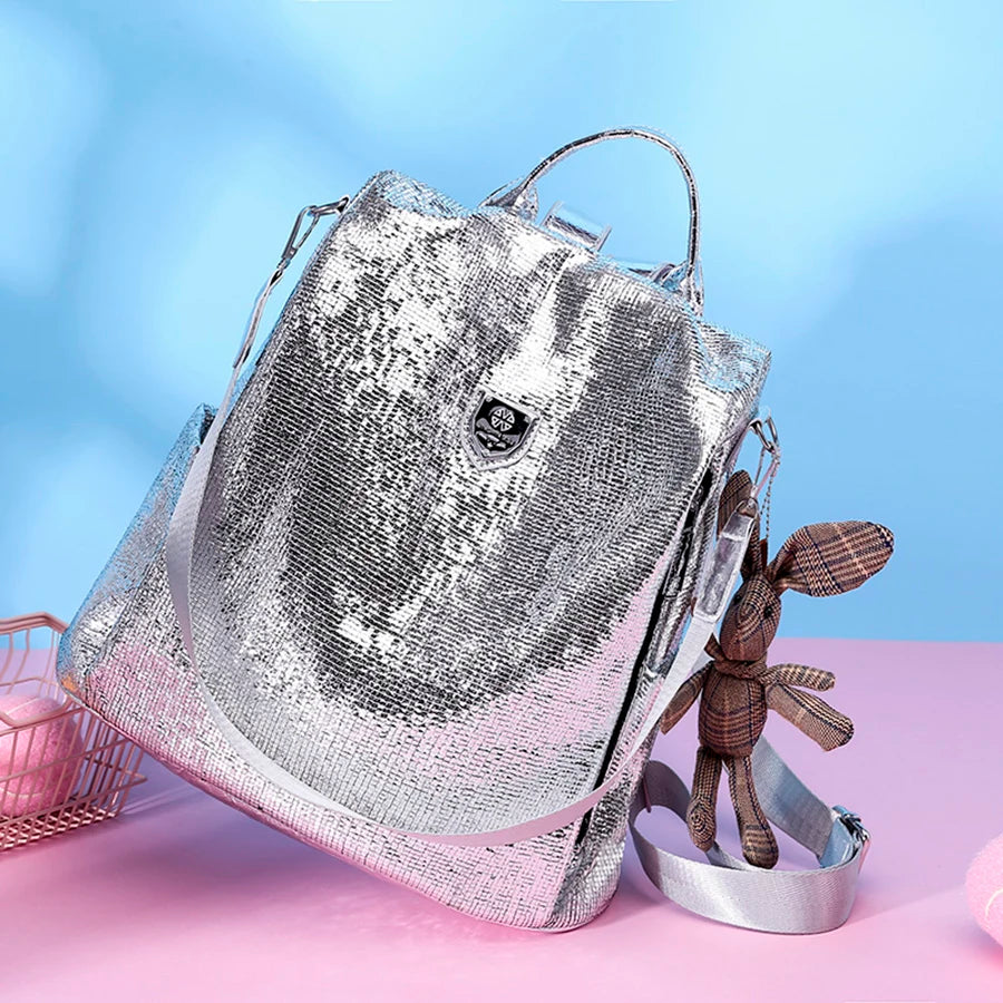 Anti Theft Women Backpacks Large Capacity Soft Leather Casual Shoulder Bag Bagpack