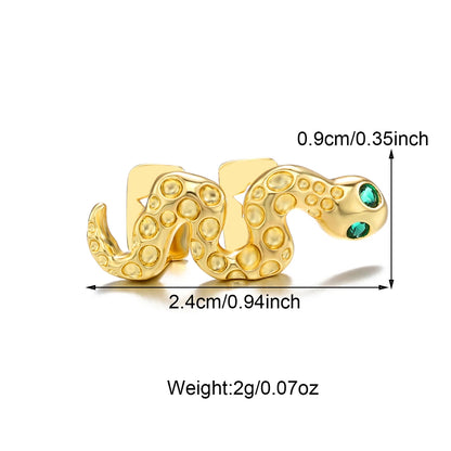 1PCS Hip Hop Single Teeth Grillz For Men Women Gold Silver Color Copper Grillz