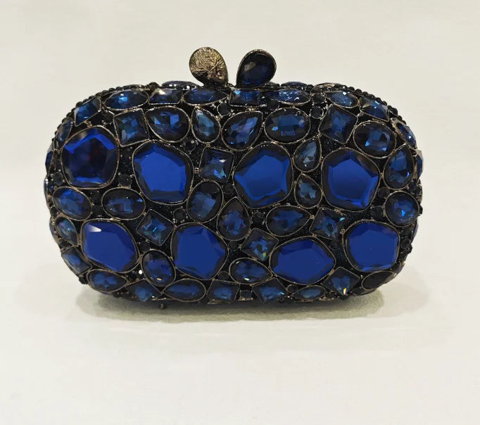 XIYUAN Big Stones Evening Purse Bags Rhinestone Wedding Gems Clutch Bag Bridal Clutches Women Diamonds