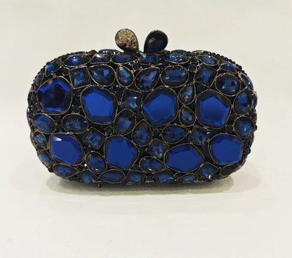 XIYUAN Big Stones Evening Purse Bags Rhinestone Wedding Gems Clutch Bag Bridal Clutches Women Diamonds