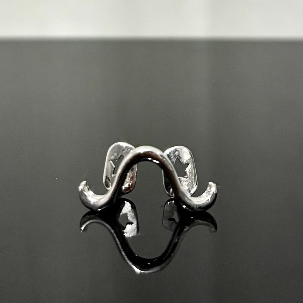 Romantic Silver Color Glossy Wave Teeth Grillz Hip Hop Curve Zircon Tooth Caps Gold Zircon Silver Zircon Gold Color Gold Zircon-Silver Zircon-Gold Color-Silver Color-