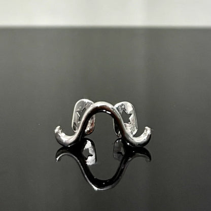 Romantic Silver Color Glossy Wave Teeth Grillz Hip Hop Curve Zircon Tooth Caps Gold Zircon Silver Zircon Gold Color Gold Zircon-Silver Zircon-Gold Color-Silver Color-