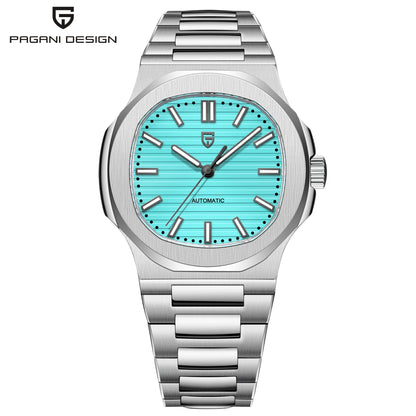 40MM Men's Watches Luxury Automatic Watch For Men Mechanical WristWatch Stainless Steel Sapphire glass