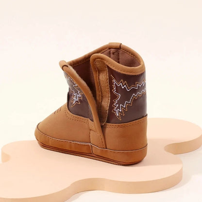 Baby Boots Made Of Soft PU and High-quality Cotton Short Boots With Rubber Soles and Anti Slip Baby