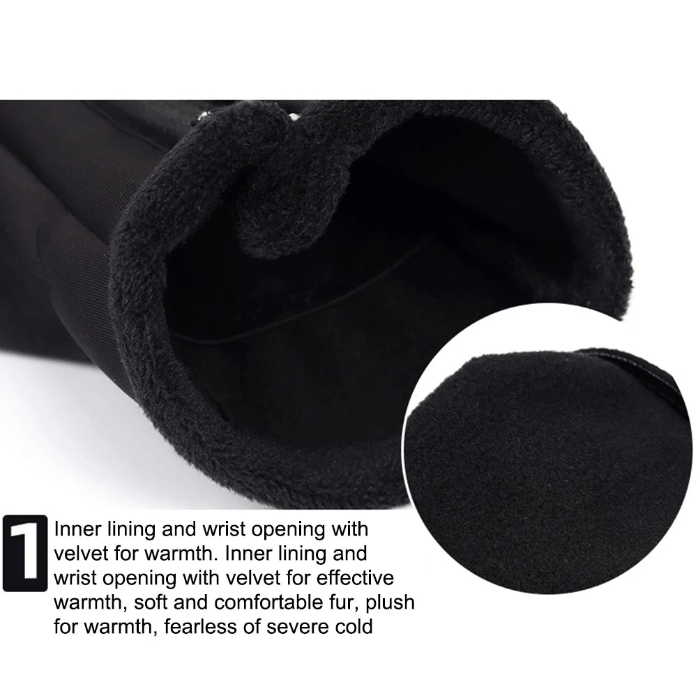 Heated Gloves Eletric Thermal Heat Gloves Skiing Snowboarding Hunting Fishing Waterproof Heated Rechargeable Gloves