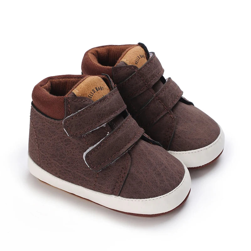 Casual Comfortable Sneakers For Baby Boys, Lightweight Non Slip Walking Shoes For Indoor Outdoor