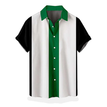 Red And Black Plaid Shirt Men Shirts Checkered Shirts Short Sleeve