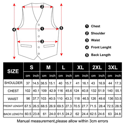 Luxury Paisley Men's Suit Vest Black Pink Red Wedding Prom Tuxedo Waistcoat Necktie Handkerchief Cufflink Sleeveless Jacket Vest