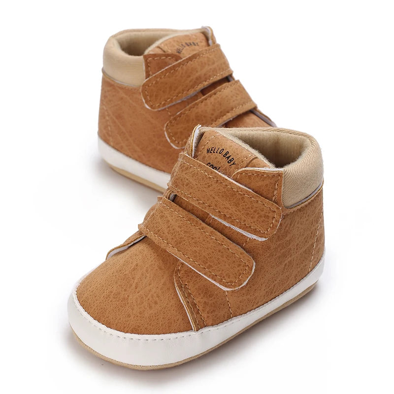 Casual Comfortable Sneakers For Baby Boys, Lightweight Non Slip Walking Shoes For Indoor Outdoor