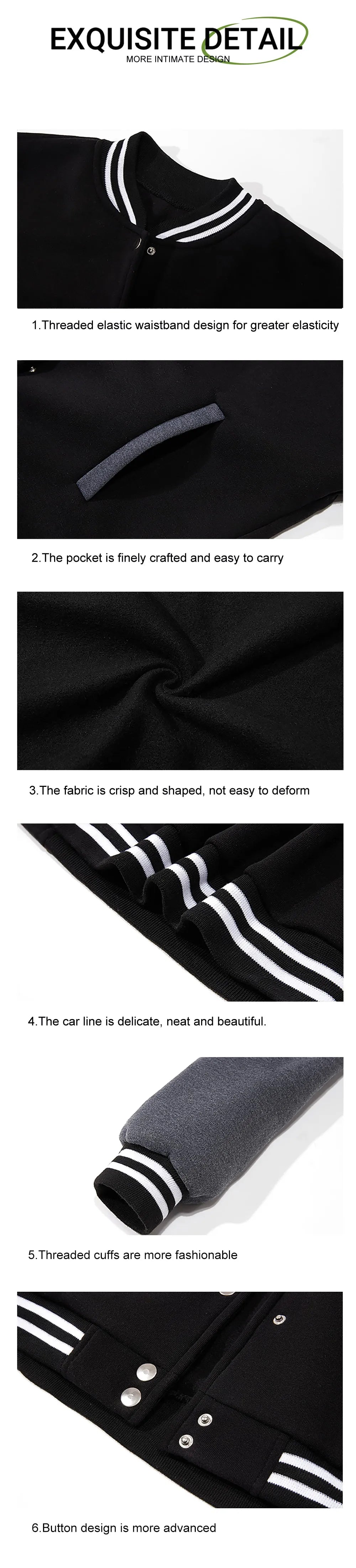 New York Land Of Dreams Capital Of Liberly Baseball Jersey Men Retro Soft Coat Trendy American Jacket