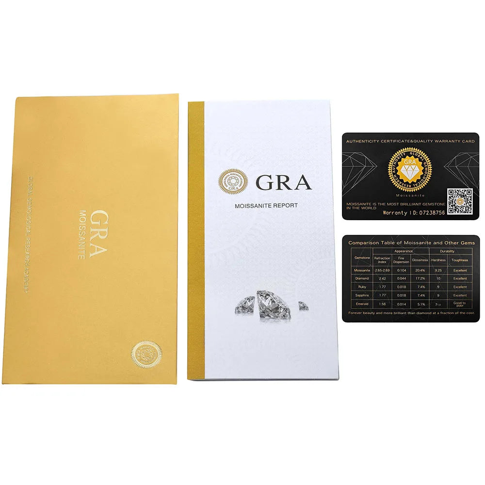 925 VVS Pass Diamond Tester Sterling Silver 2mm Moissanite Tennis Chain Necklace Women Engagement Jewelry High Quality