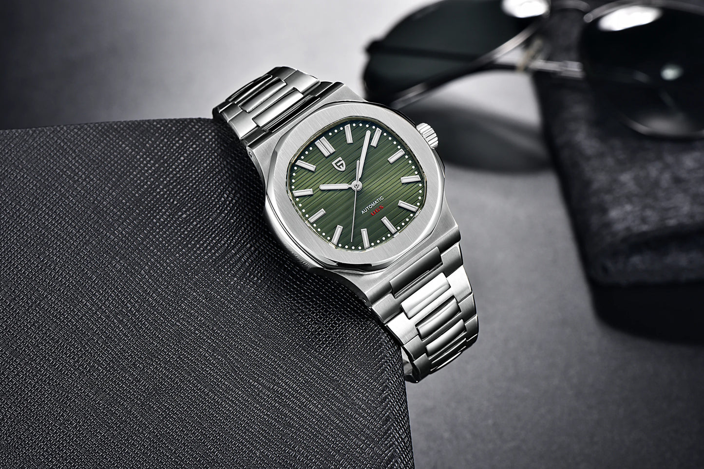 40MM Men's Watches Luxury Automatic Watch For Men Mechanical WristWatch Stainless Steel Sapphire glass